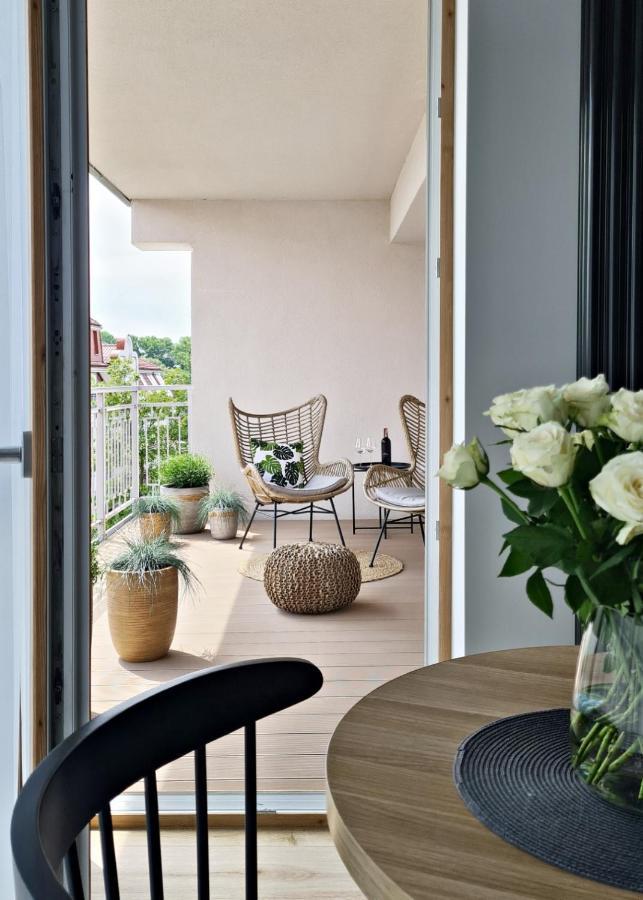 Apartamenty Nadjeziorne Z Tarasem Na Dachu Ełk Esterno foto